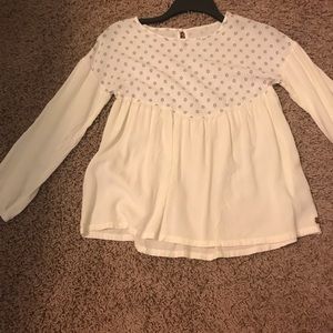 A long sleeve blouse